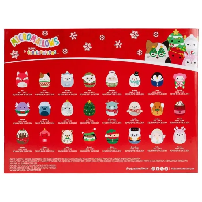 Adventskalender detaljer och kvalitet