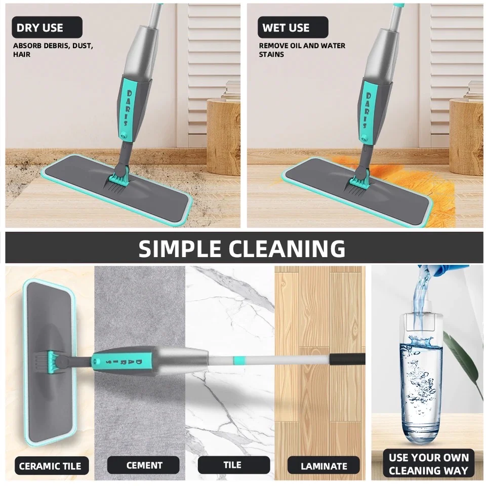 CleverlyClean Magic Spray Mop